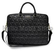 Guess QUILTED  15 colos steppelt fekete laptop tska
