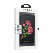 Apple Iphone X/XS Guess rzsa mints mappa tok, fekete