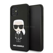 Apple Iphone 11 Karl Lagerfeld Kryt védőtok, fekete