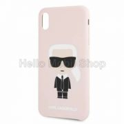 Apple Iphone XR (6,1) Karl Lagerfeld Kryt védőtok, rózsaszín