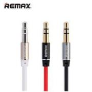 Remax AUX kábel 3.5 jack, fehér/arany, 1M