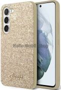 Samsung Galaxy S23 Plus GUESS arany csillogós hátlap
